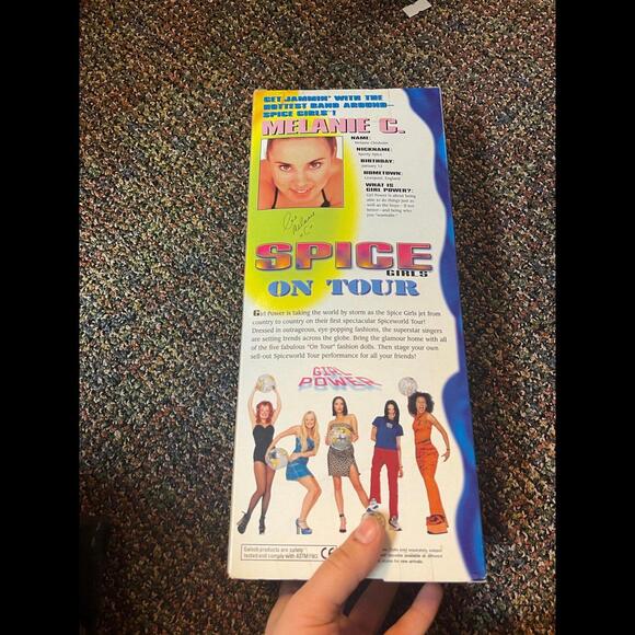 SPICE GIRLS ON TOUR -‎ BABY SPICE DOLL - Melanie C - GALOOB 1998 - Picture 5 of 8